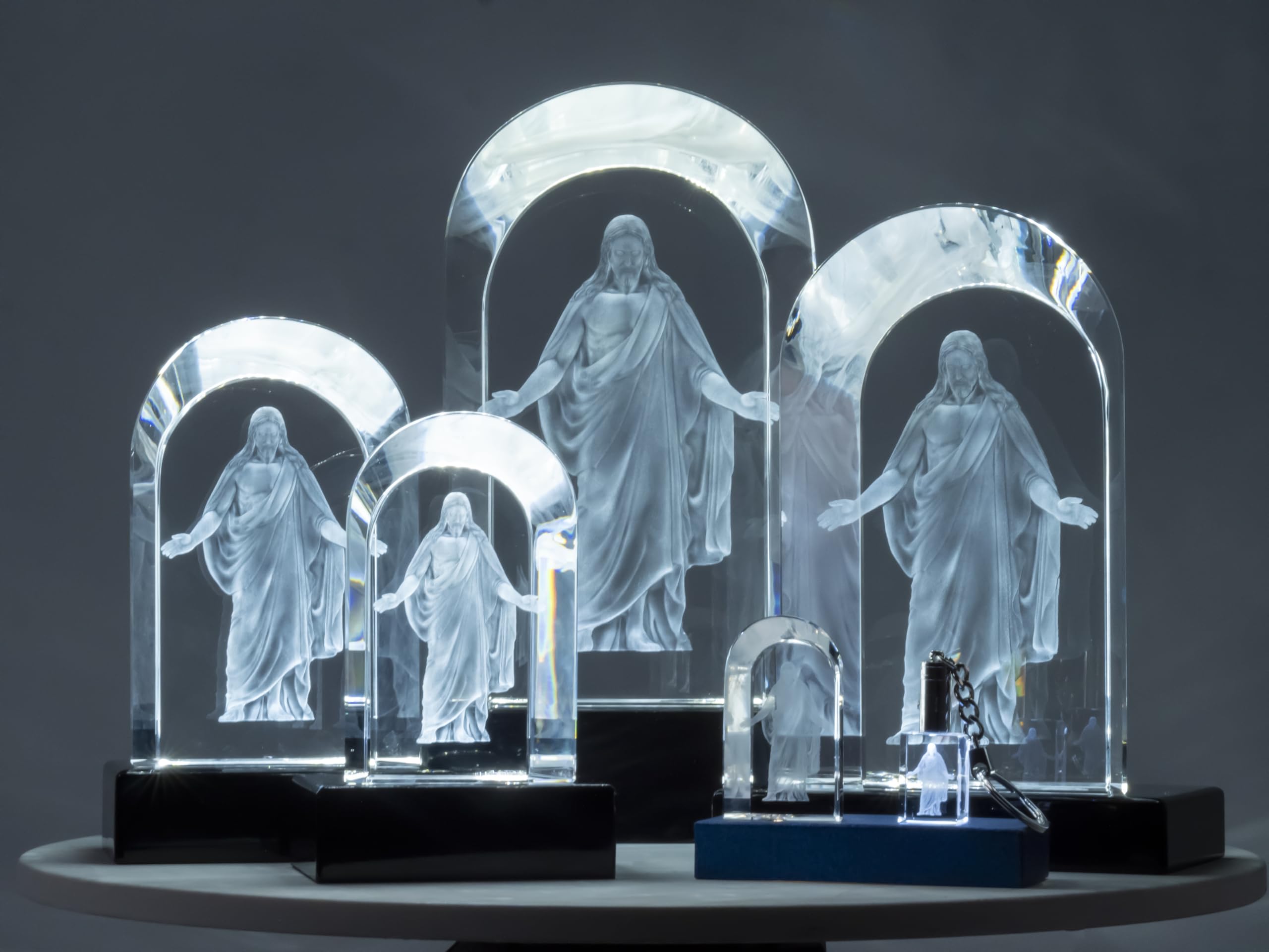 LAREINE Crystal Letos クリスタル レトス Amazon.com: Crystal Christus 3D Laser Engraved Statue & LED